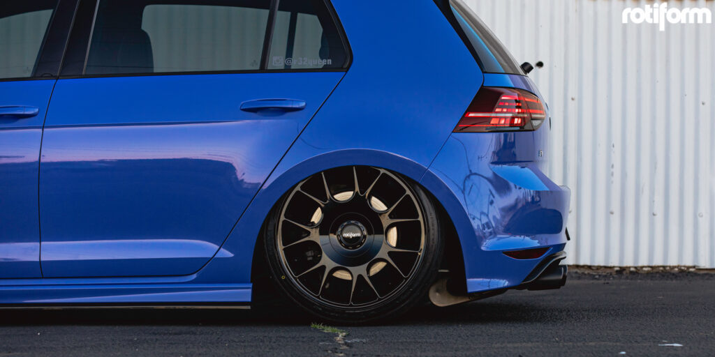 Volkswagen Golf R with TUF-R Wheels and Nitto Invo Tires