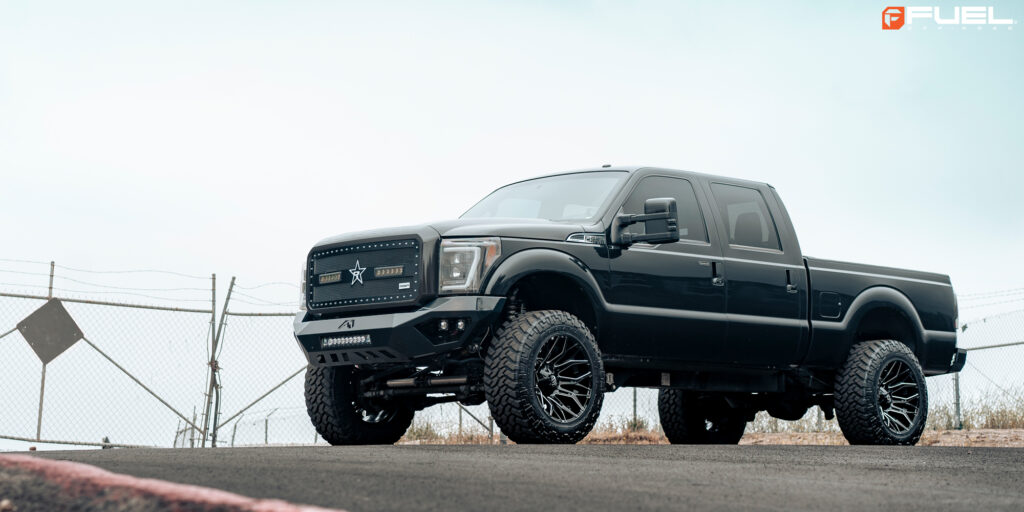 Ford F-250 Super Duty with Fuel Twitch – D769 wheels and Nitto Trail Grappler Tires