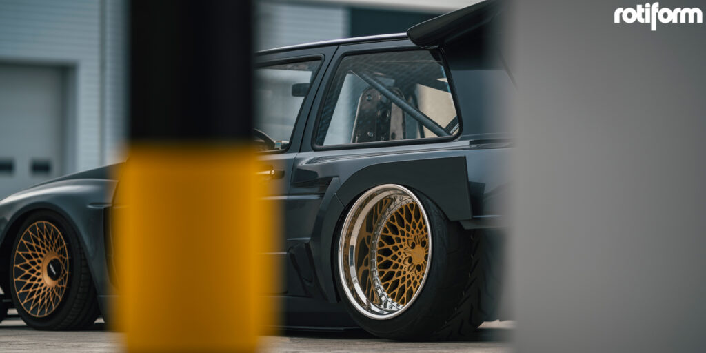 MKII Volkswagen Golf GTI Thunderbunny with Rotiform LHR-F Wheels