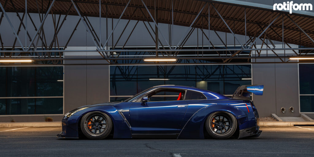 R35 Nissan GT-R with Rotiform SNA Wheels and Toyo Proxes Tires