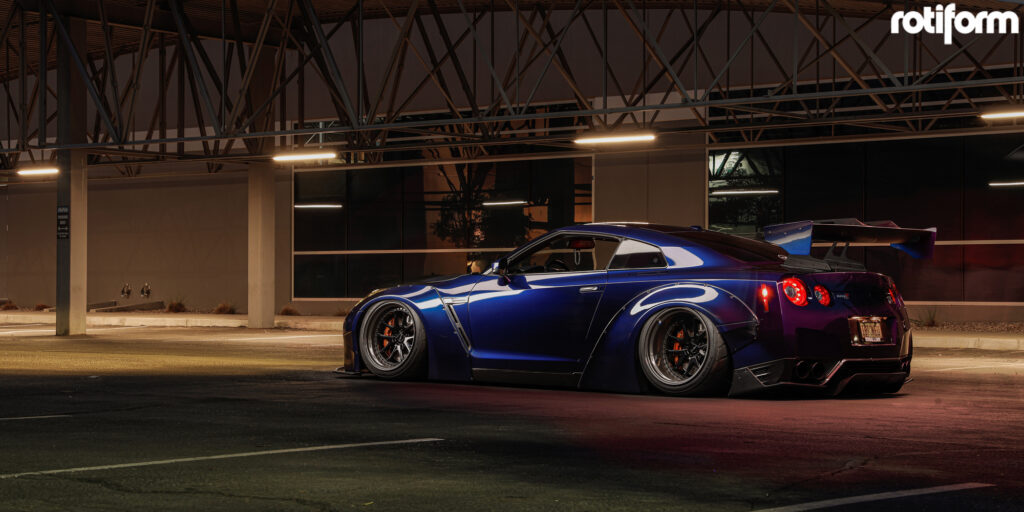 R35 Nissan GT-R with Rotiform SNA Wheels and Toyo Proxes Tires