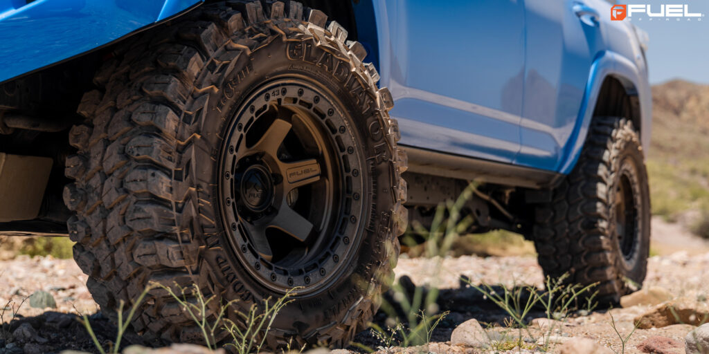 Toyota 4Runner TRD Pro with Fuel Block Beadlock - D122 rims