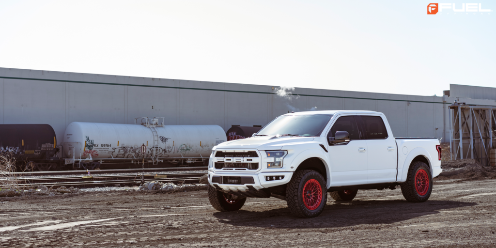 Ford F-150 Raptor with Fuel Trigger – D758 wheels