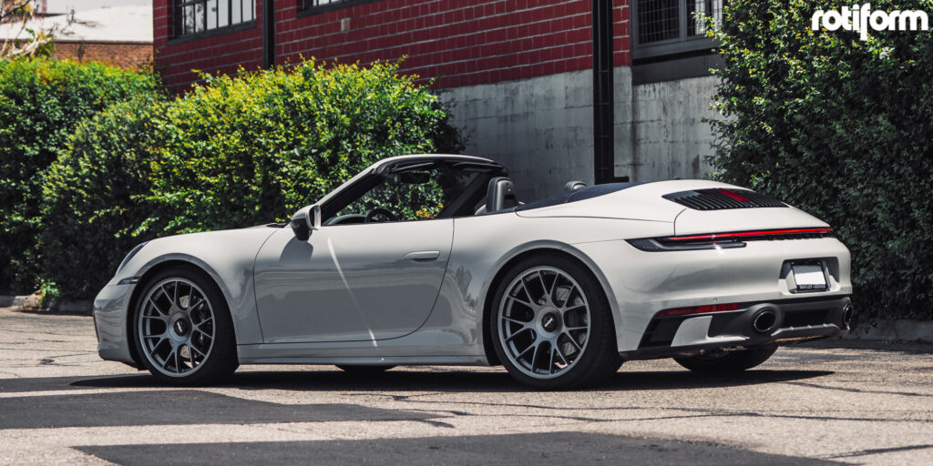 992 Porsche 911 Carrera S Cabriolet with Rotiform TUF wheels