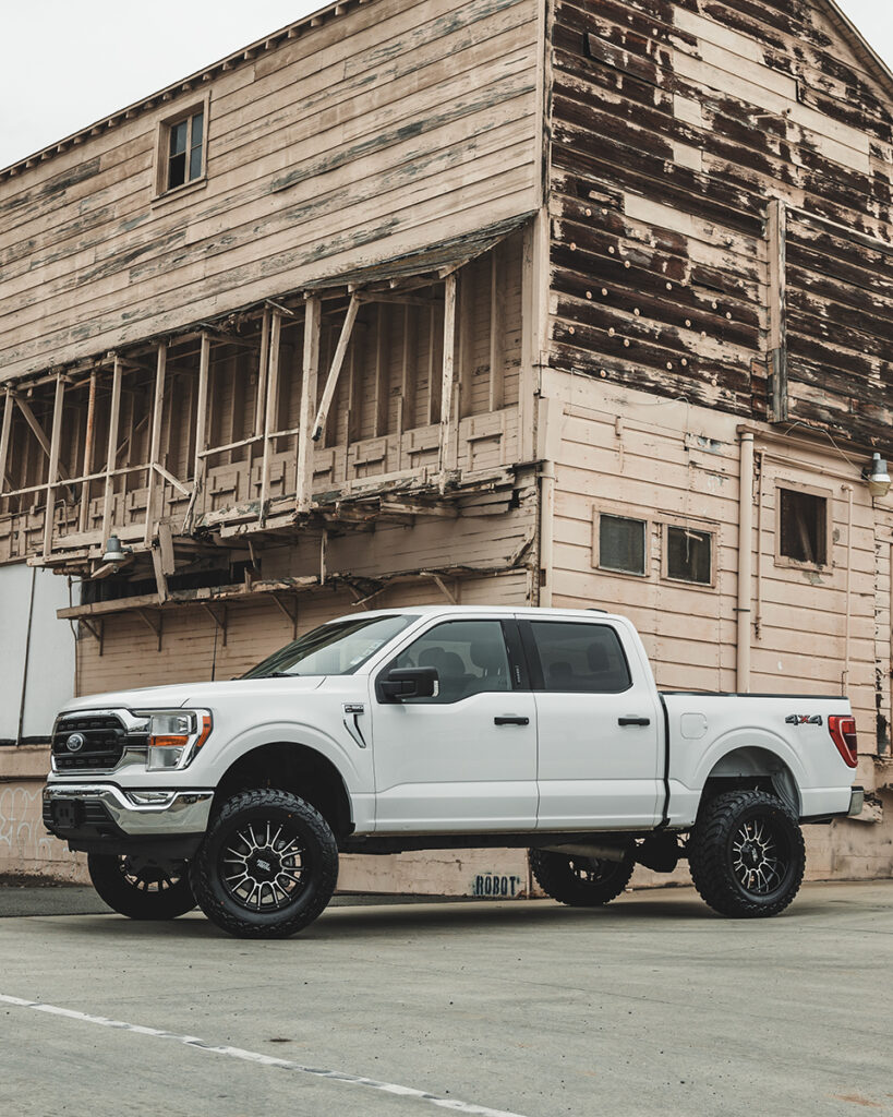 Ford F-150 with Moto Metal MO810 LEGACY Gloss Black Machined